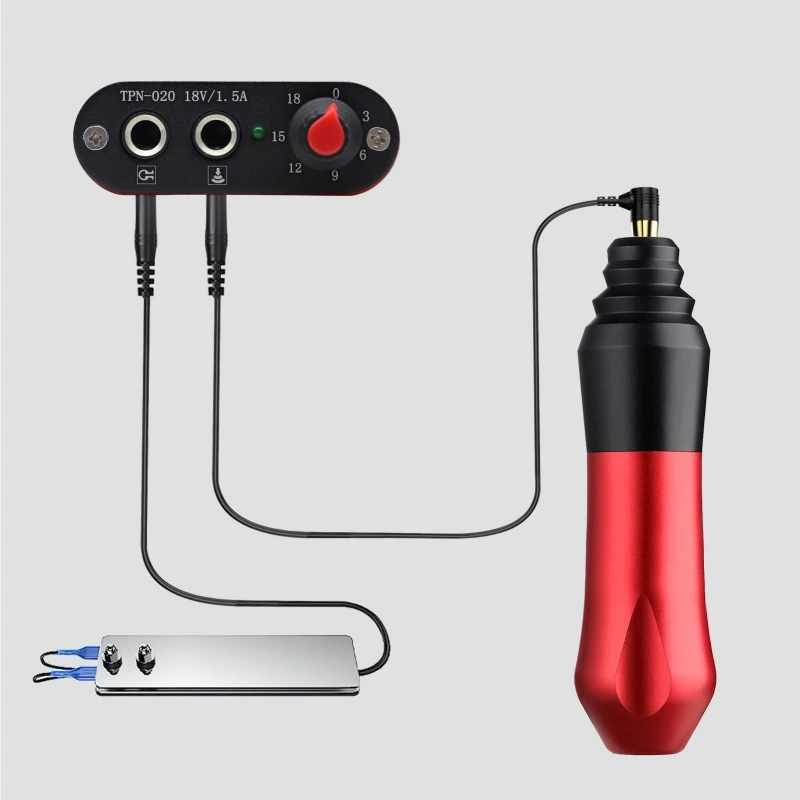 Professional Complete Tattoo Pen Machine Ballpoint  Kit Tattoo Artists