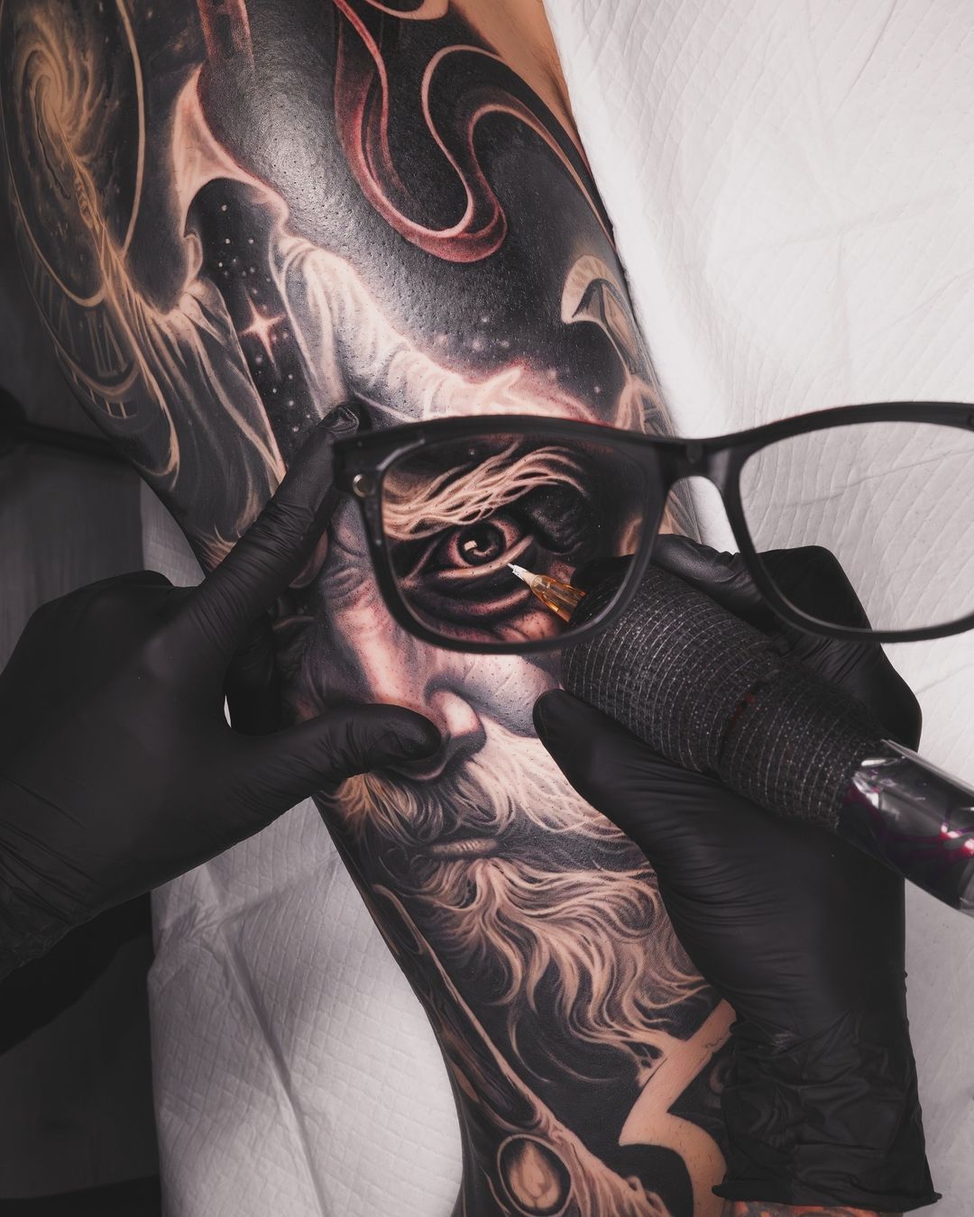 LBB Tattoo polarizing glasses CPL Tattoo glasses Reflective-free Glasses