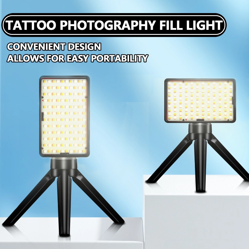 GEN 3 Reduce Reflected Fill Light Tattoo Photography Kit 120pcs Led Beads With 52mm CPL For Cellphone Lens Circular Polarizing Filter Compatible Most of Phones