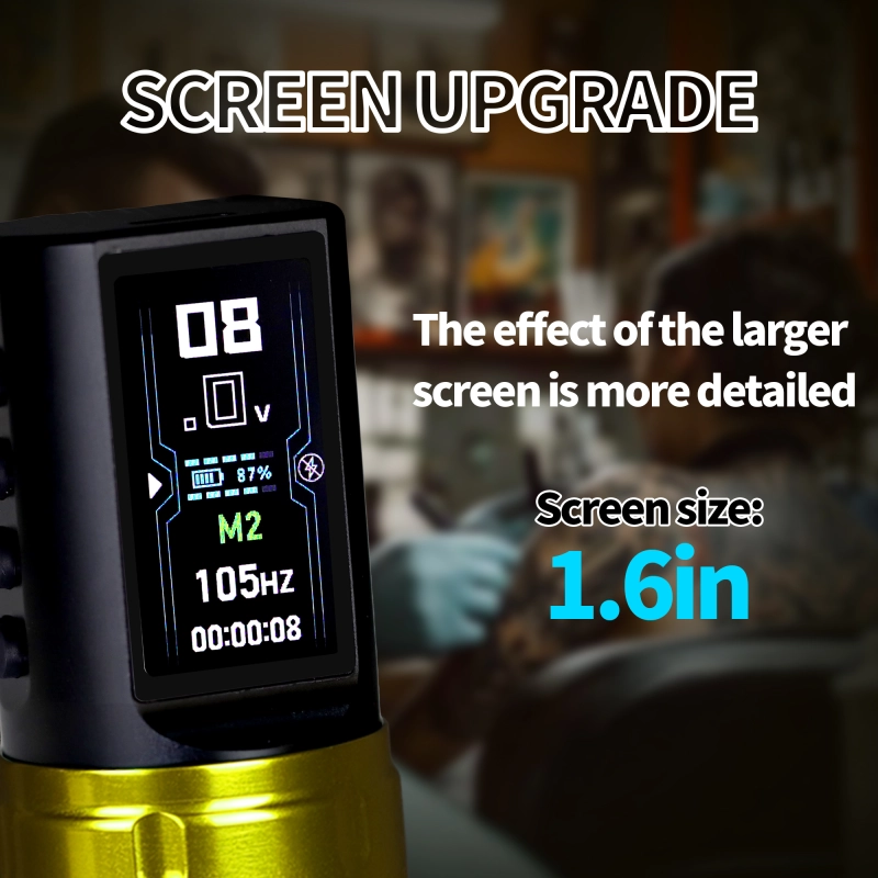 LBB S30 MAX Smart Adjustable Stroke Wireless Tattoo Pen Machine