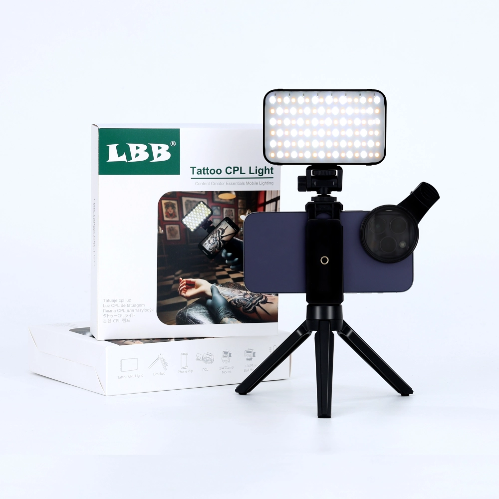 Tattoo Photo Fill Light180 LED-oogbeschermingschips Verstelbare Kleurtemperatuur en Helderheid, voor Werkfotografie van Tattoo-artiesten Tattoo Photo Fill Light180 LED-oogbeschermingschips Verstelbare Kleurtemperatuur en Helderheid, voor Werkfotografie van Tattoo-artiesten