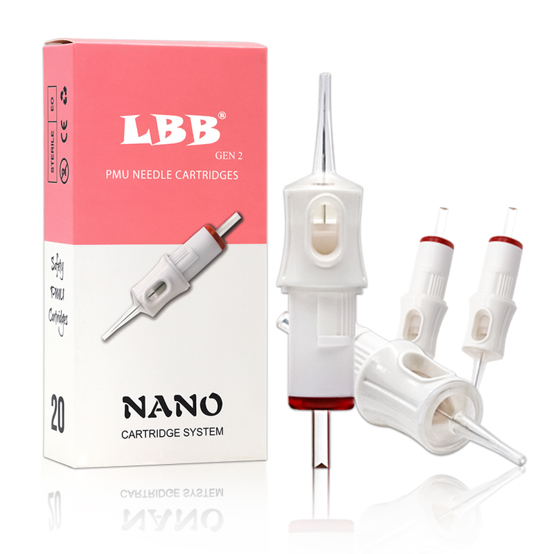 20pcs/box Premium LBB GEN 2  PMU Needle Cartridges For Permanent Makeup