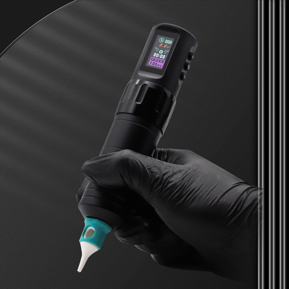 LBB S20 Smart Wireless Tattoo Pen Machine Dual Battery 1800mAh