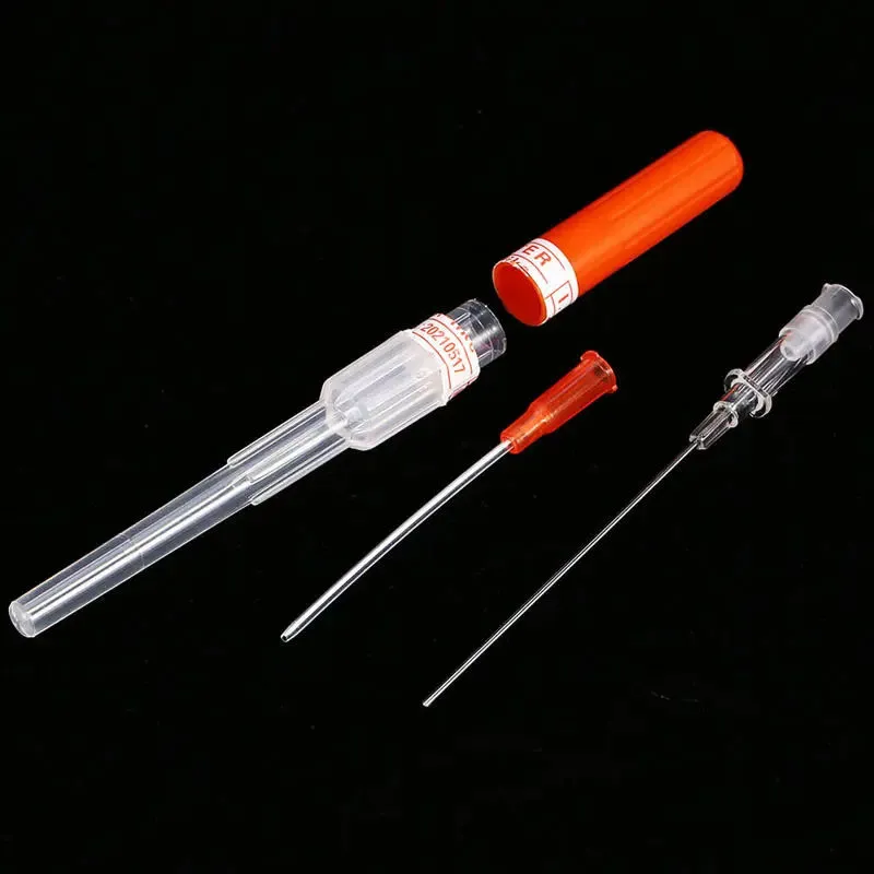 Piercing Needles I.V Catheter Piercing Needles Disposable Sterilised Catheter Needle Body Jewelry Piercing Nose Piercing Stainless Steel 14G 16G 18G 20G Piercing Tool
