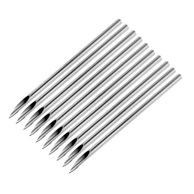 12G Sterilized 2" Body Piercing Needles -BOX OF 100