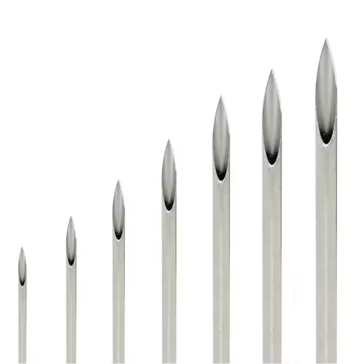 12G Sterilized 2" Body Piercing Needles -BOX OF 100