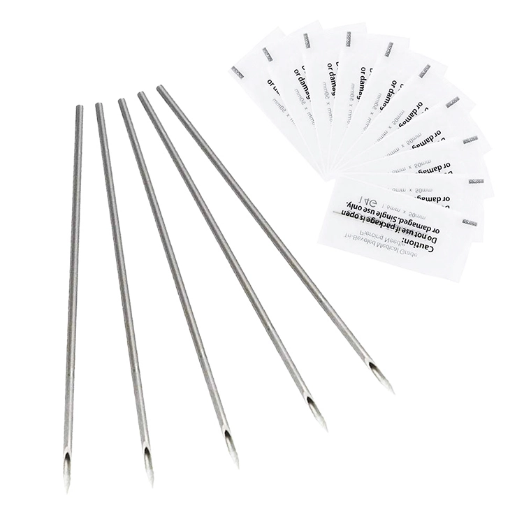 12G Sterilized 2" Body Piercing Needles -BOX OF 100