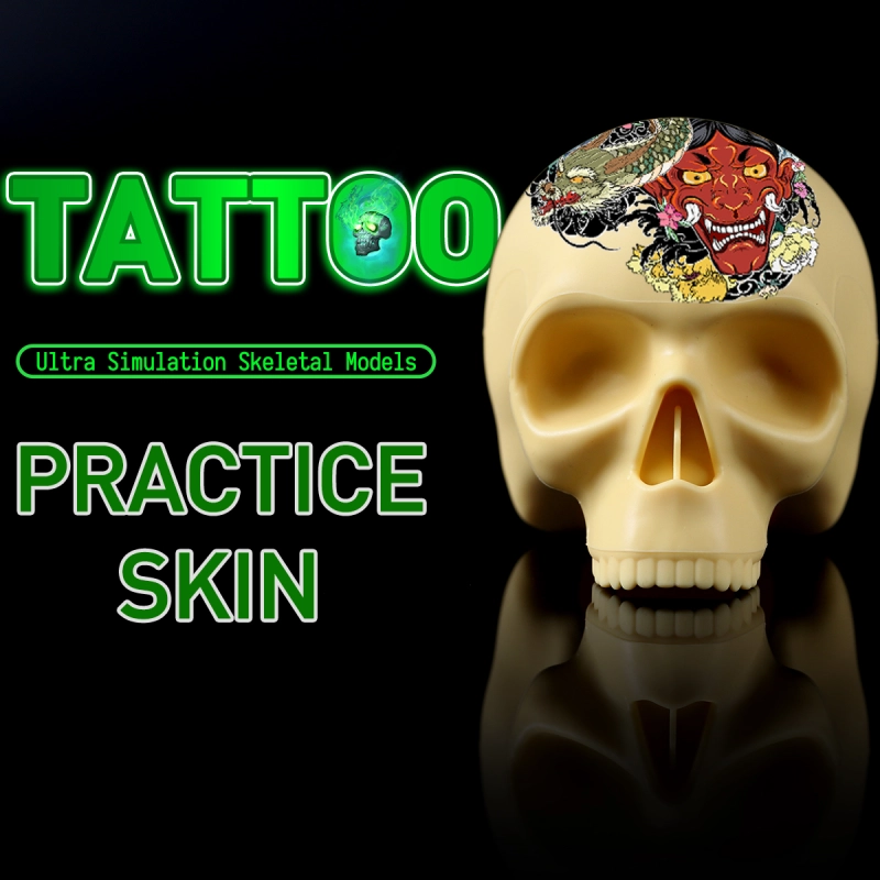 Permanent Makeup Microblading Scalp Tattoo Practice Skin Skull Head