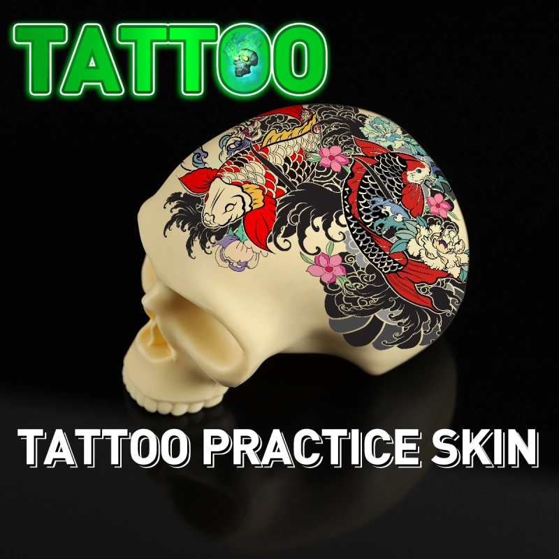 Permanent Makeup Microblading Scalp Tattoo Practice Skin Skull Head