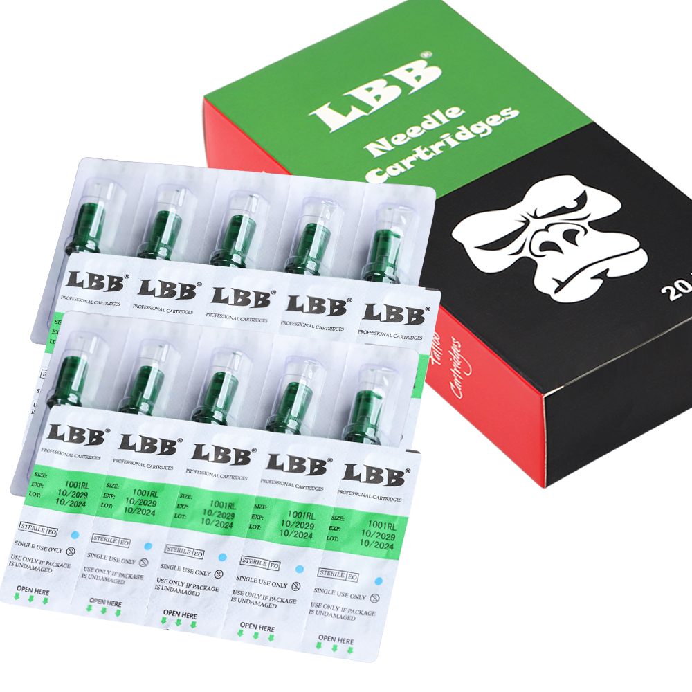 20pcs/box RL LBB Needle Cartridges Round Liner