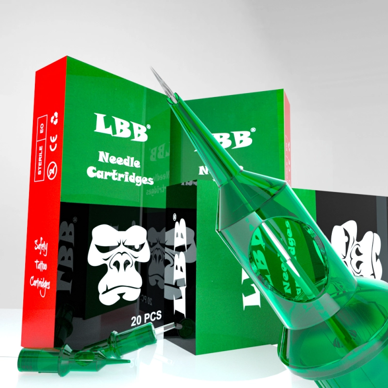 20pcs/box RM LBB Needle Cartridges Curved Magnum