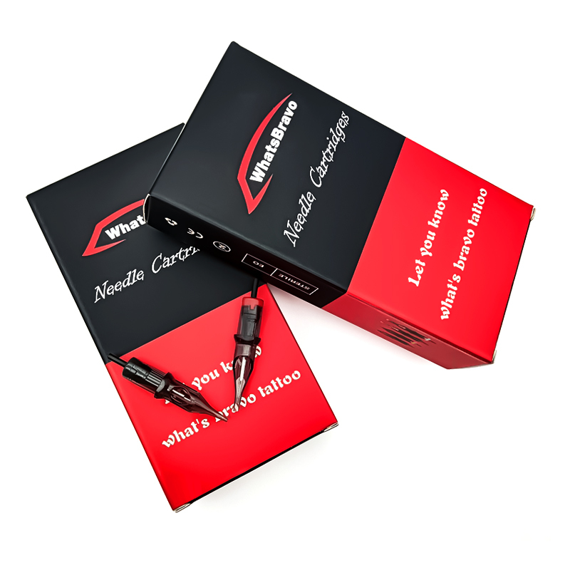20pcs/box RM WhatsBravo Needle Cartridges with Membrane Curved Magnum