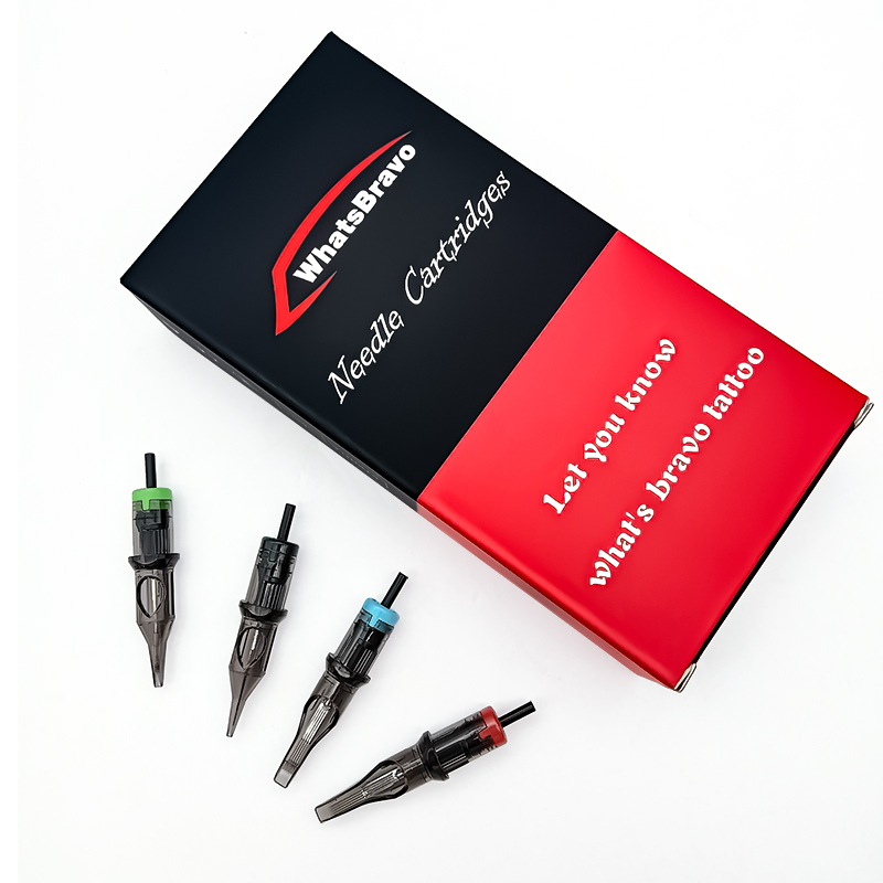 20pcs/box RS WhatsBravo Needle Cartridges with Membrane Round Shader