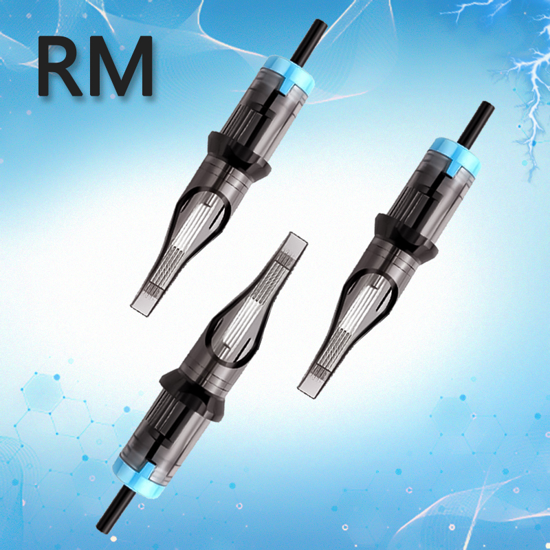 20pcs/box RM WhatsBravo Needle Cartridges with Membrane Curved Magnum