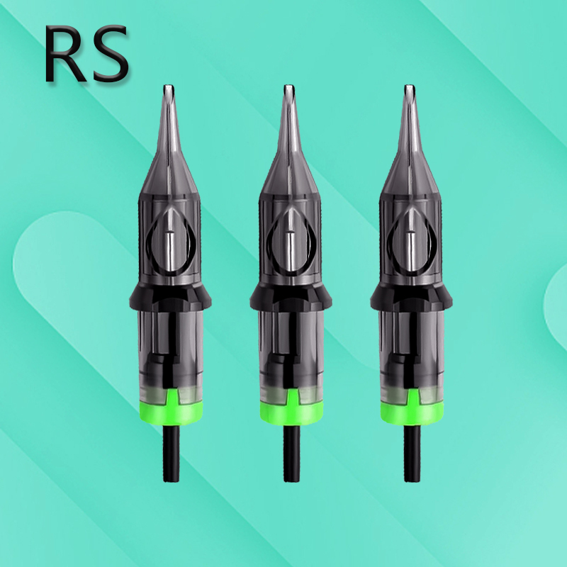 20pcs/box RS WhatsBravo Needle Cartridges with Membrane Round Shader