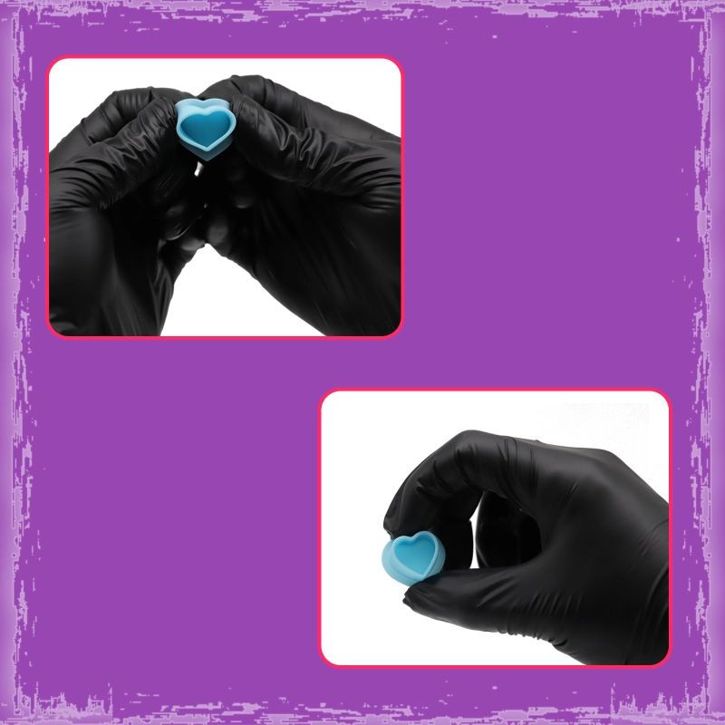 Heart Shape Tattoo Silicone Ink Cup
