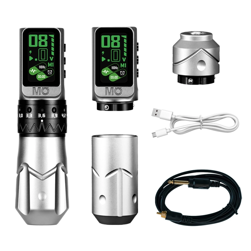 MO FINE 25 PRO Smart Adjustable Stroke Wireless Tattoo Pen Machine Professional Battery Machine