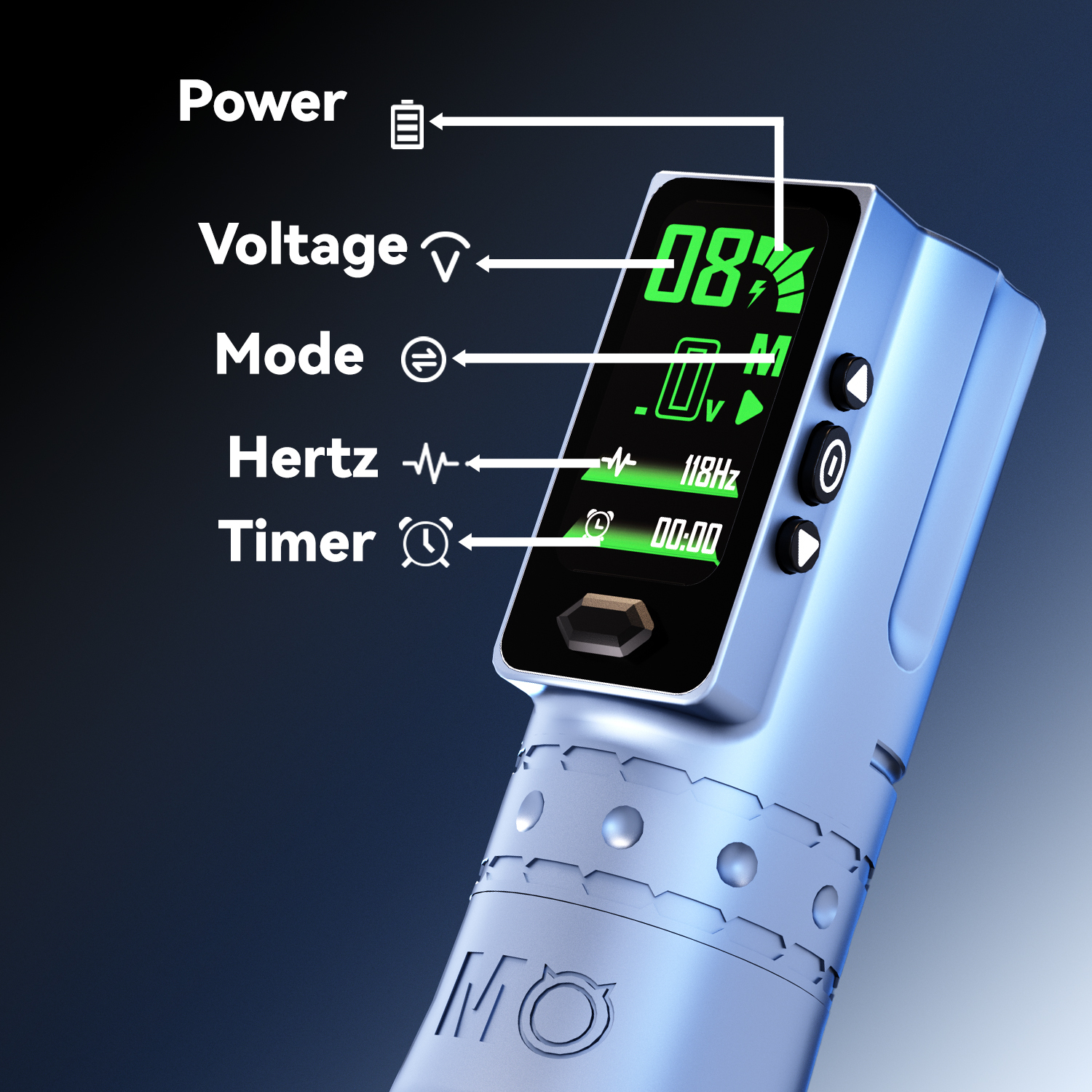MO FINE 25 ULTRA Smart Direct Drive Wireless Tattoo Pen Machine Rechargeable wireless pen