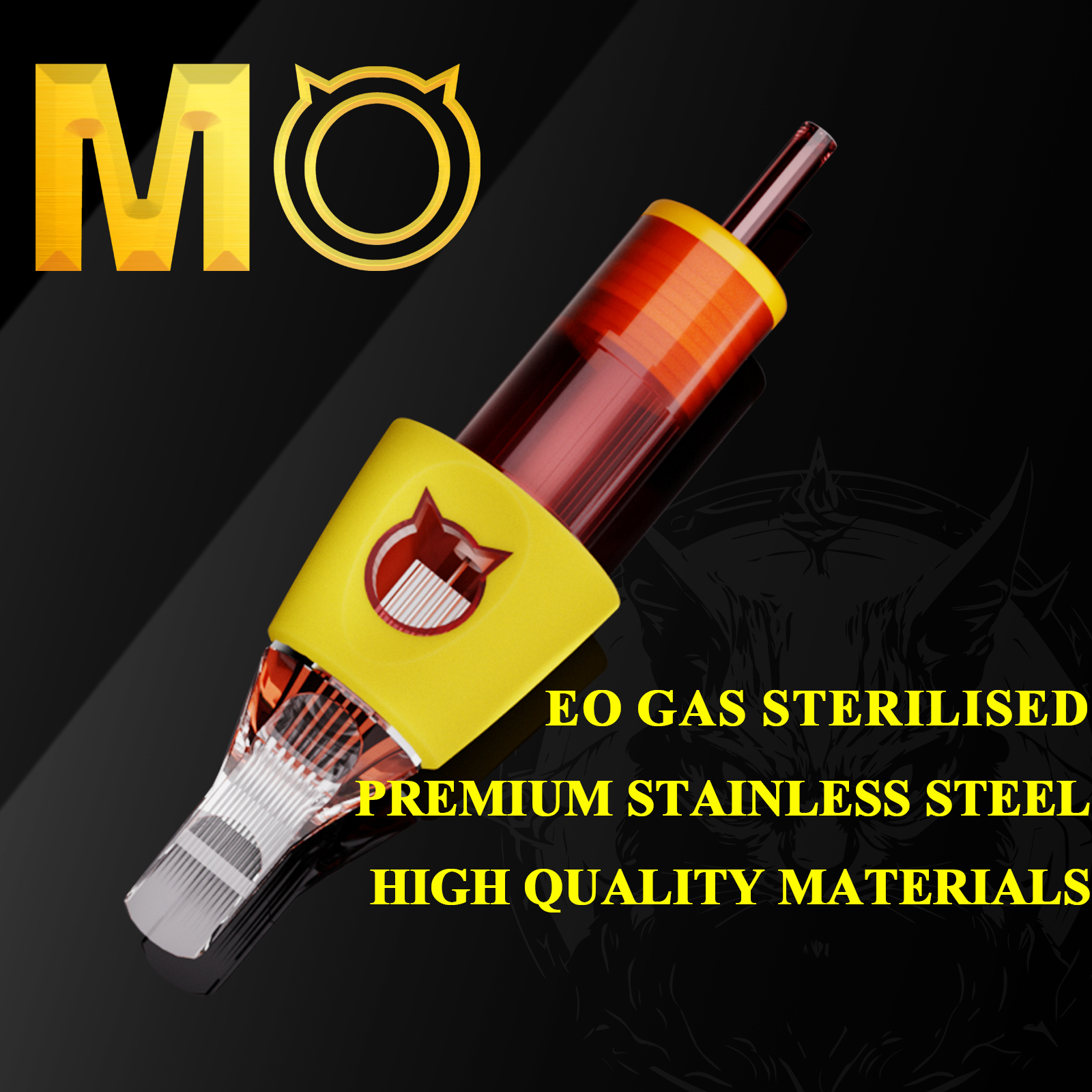 20pcs/box M1 MO Pro Tattoo Needle Cartridges Dedicated to Shading and Filling, Fdeal for Large, Wide Surfaces