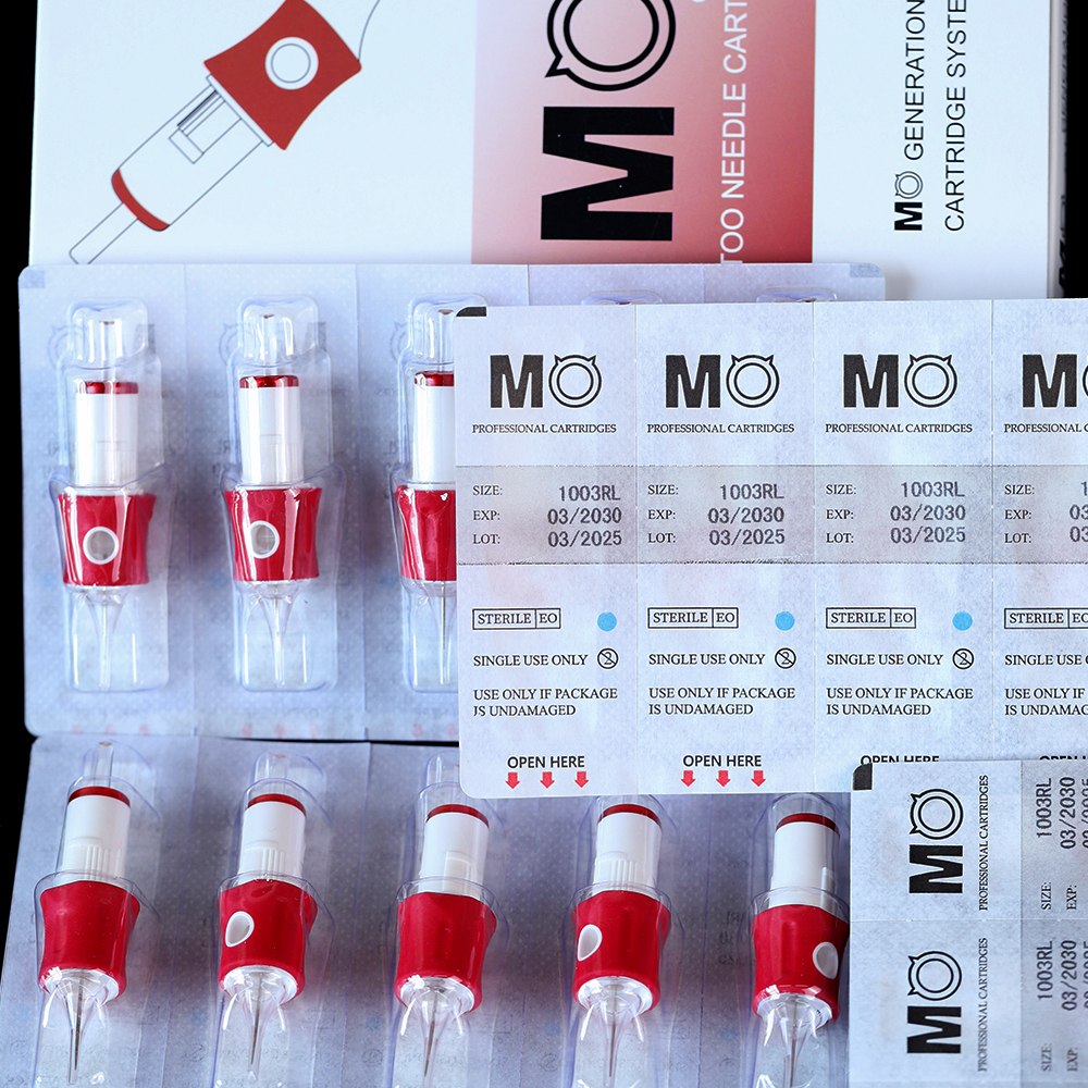20pcs 3RL MO Gen 2 Tattoo Needle Cartridges Permanent Makeup Cartridges for Fineline Tattoos