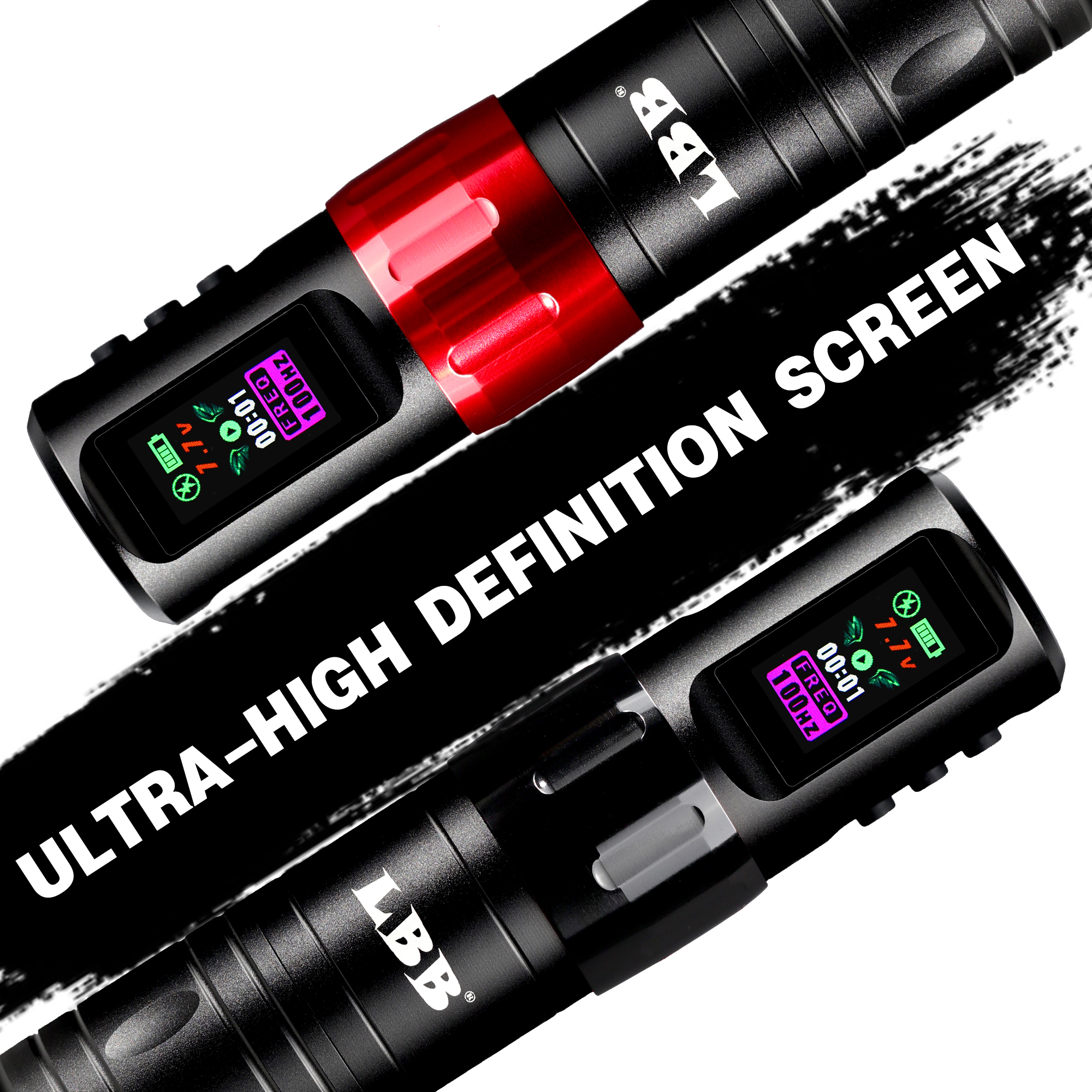 LBB S20 Smart Wireless Tattoo Pen Machine Dual Battery 1800mAh