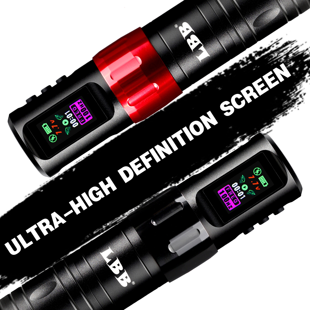 LBB S20 Smart Wireless Tattoo Pen Machine Dual Battery 1800mAh