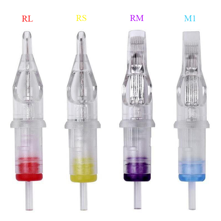 20pcs M1 HRK Tattoo Cartridge Needles with Membrane System Professional Sterile Tattoo Cartridges