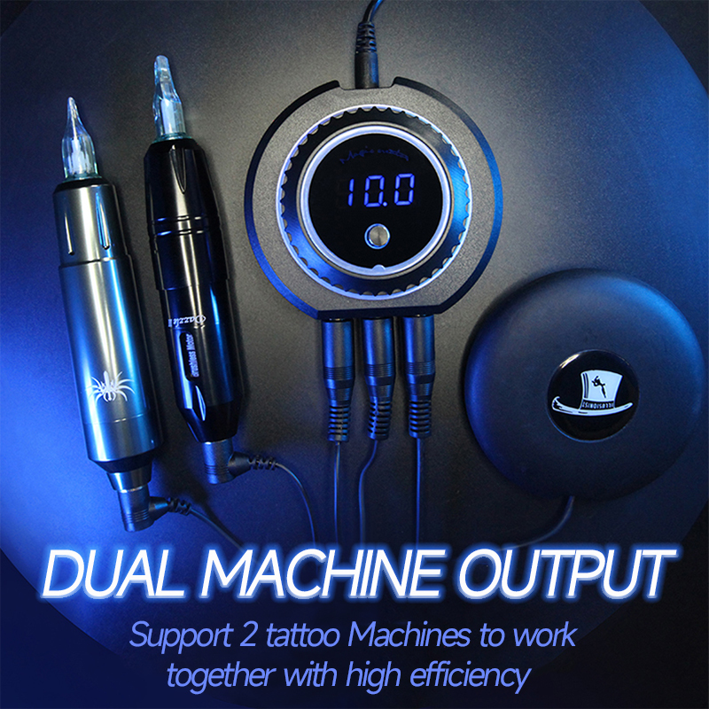 LCD Digital Display Switch Tattoo Power Supply