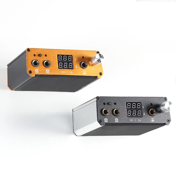 Adjust Voltage Dual Power Supply For Rotary & Coil Tattoo Gun Machines