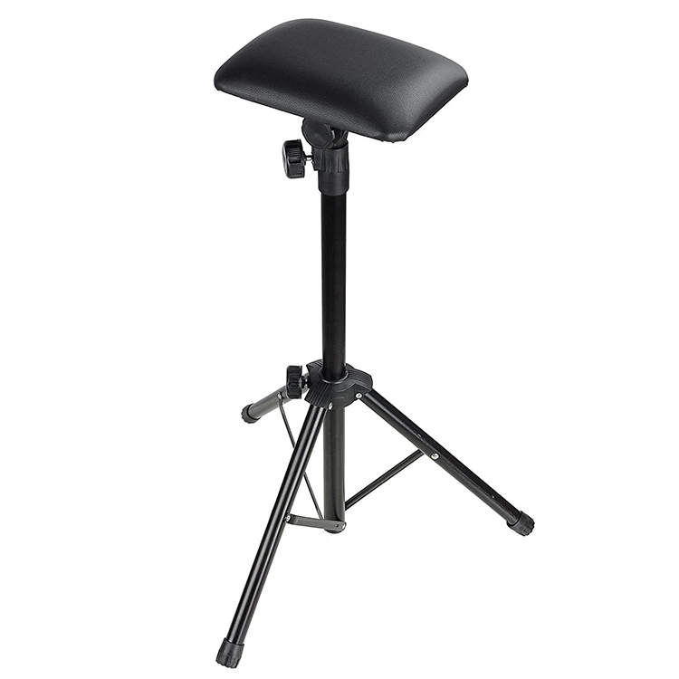 Tattoo Armrest Stand Stable Base Height Adjust Waterproof PU Panel Tattoo Arm Leg Rest Pad Tattoo Armrest
