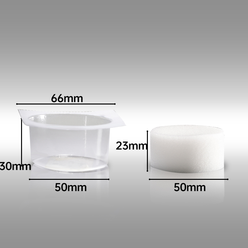 30pcs/box LBB Disposable Tattoo Dipfoam Clean Foam Cup Tattoo Sponge Cartridge Needles Clean Caps