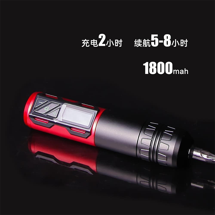MO 1800mAh Battery Tattoo Pen Machine Tattoo Cartridges Tattoo Machine Gun