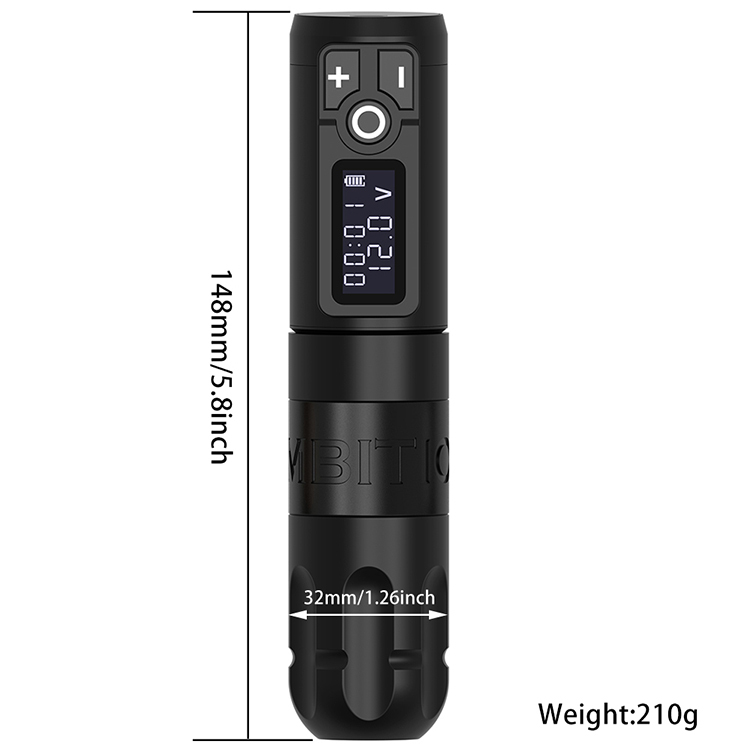 HELLO Tattoo Pen Machine Coreless Motor Wireless Tattoo Gun