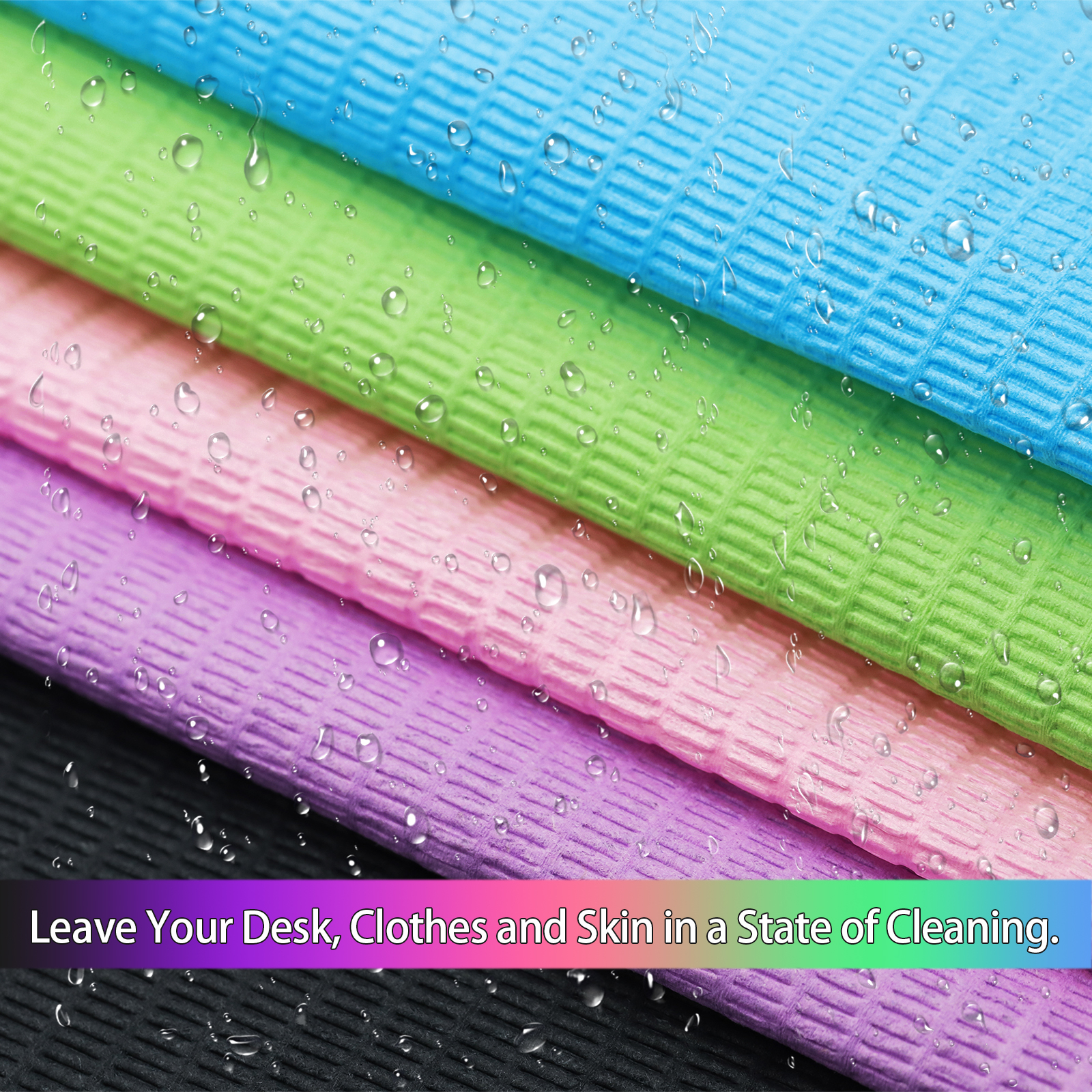 125pcs/bag Dental Bib Waterproof Disposable Soft Thick Skintific Skincare Tablecloth Mat Foldable Black Blue Green Purple Pink Orange Color Available