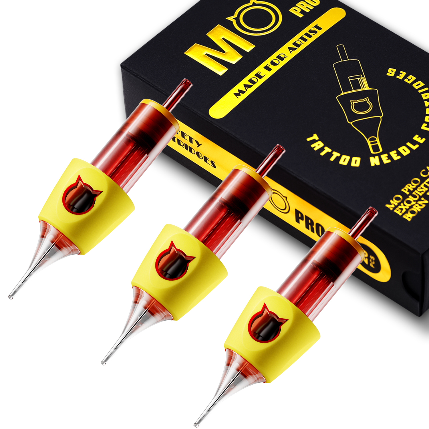 20pcs/box Magnum MO Pro Tattoo Needle Cartridges Permanent Makeup MO Tattoo Cartridges M1