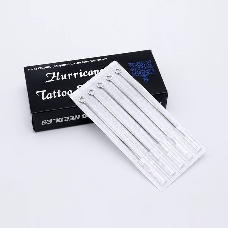 50pcs/box RS Super Quality Hurricane Tattoo Needles Body Art Traditional Tattoo Needle Round Shader