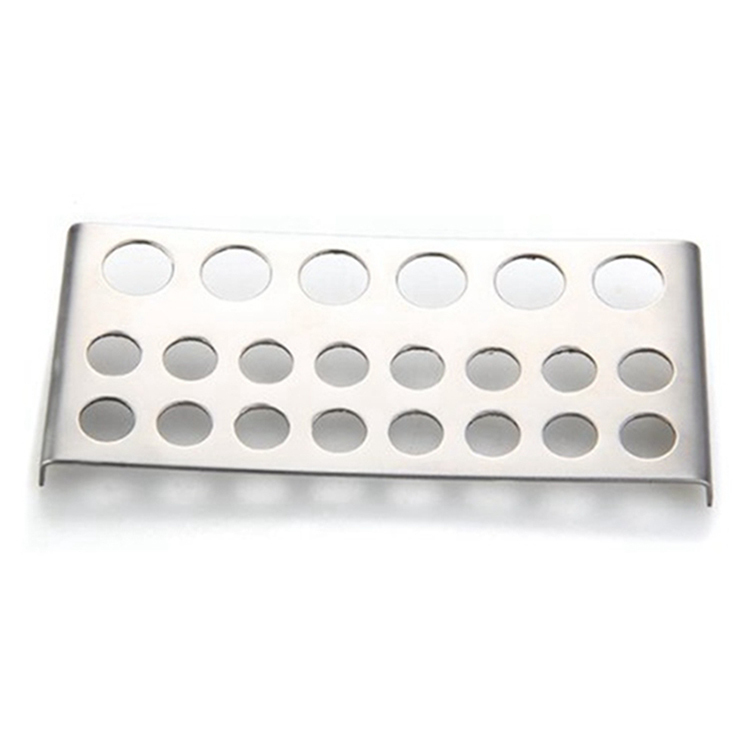 Holes Container Stand Tattoo Pigment Accessories Stainless Steel Glass Cup Holder Microblading Permanent Makeup
