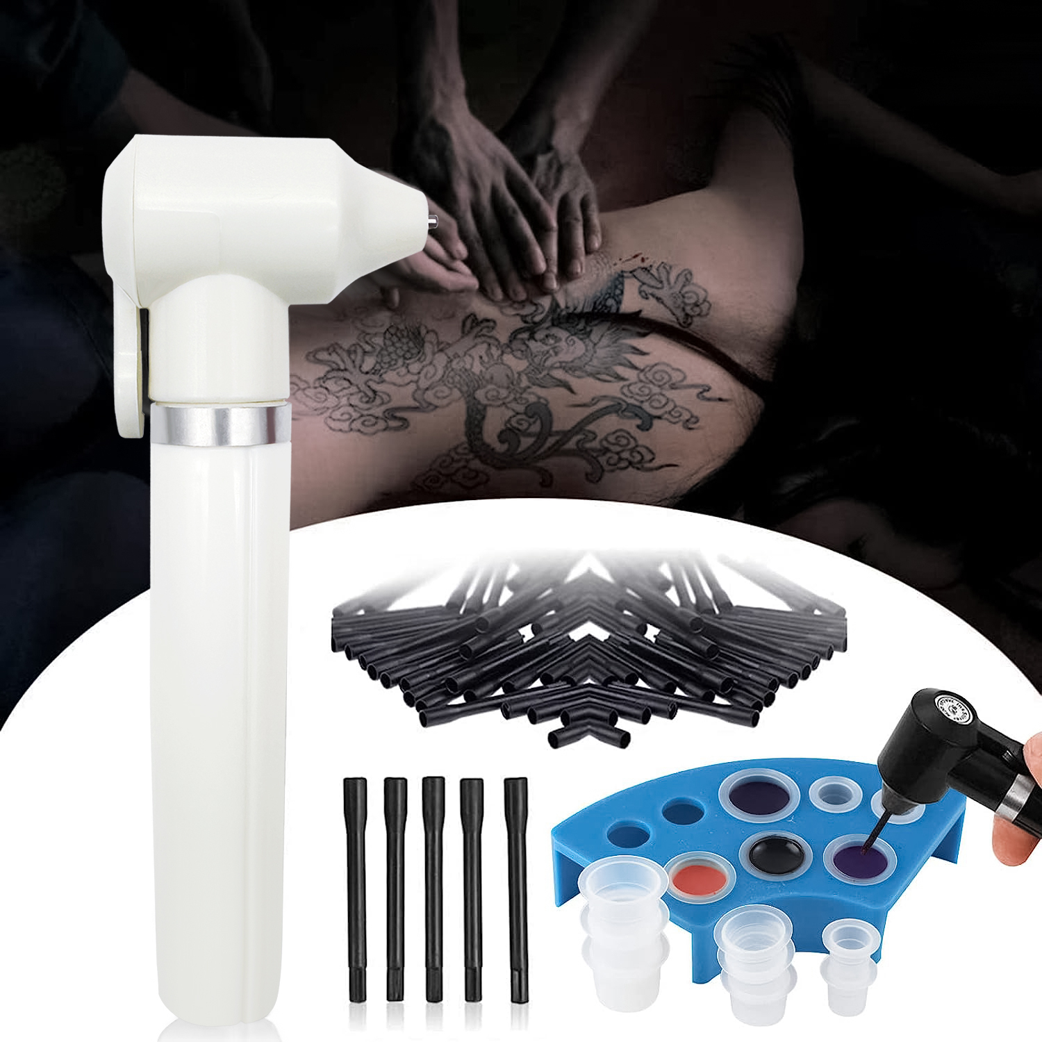 100pcs/bag Tattoo Ink Pigment Mixer Stir Rods for Ink mixing