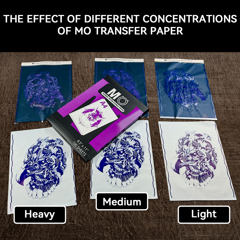 MO Tattoo Stencil Transfer Paper Printer Thermal Paper Sticker Thermal Paper Classic Tattoo Thermal Sheet
