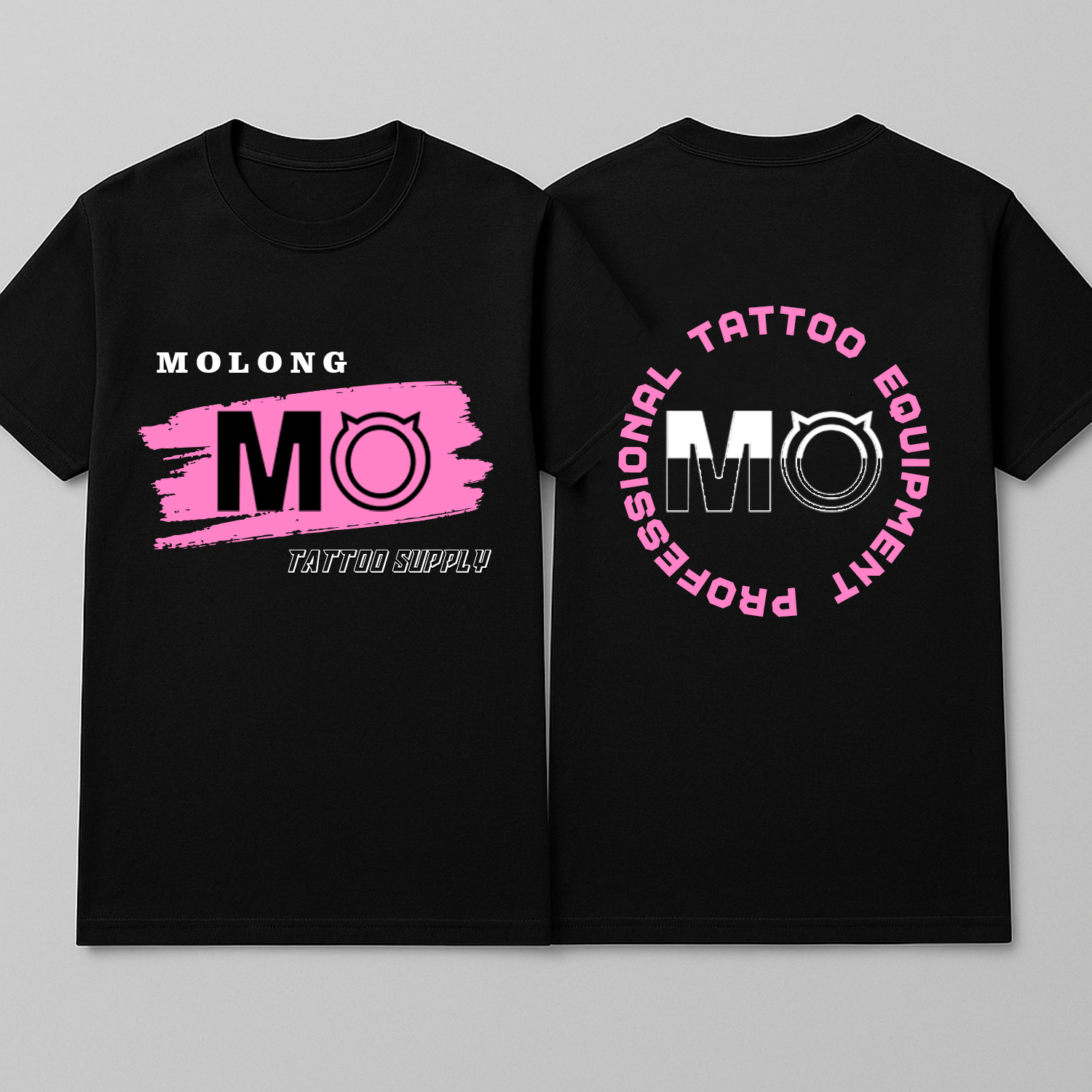 MO Pink Tattoo Clothes MO T-Shirt From Molong Tattoo Supply