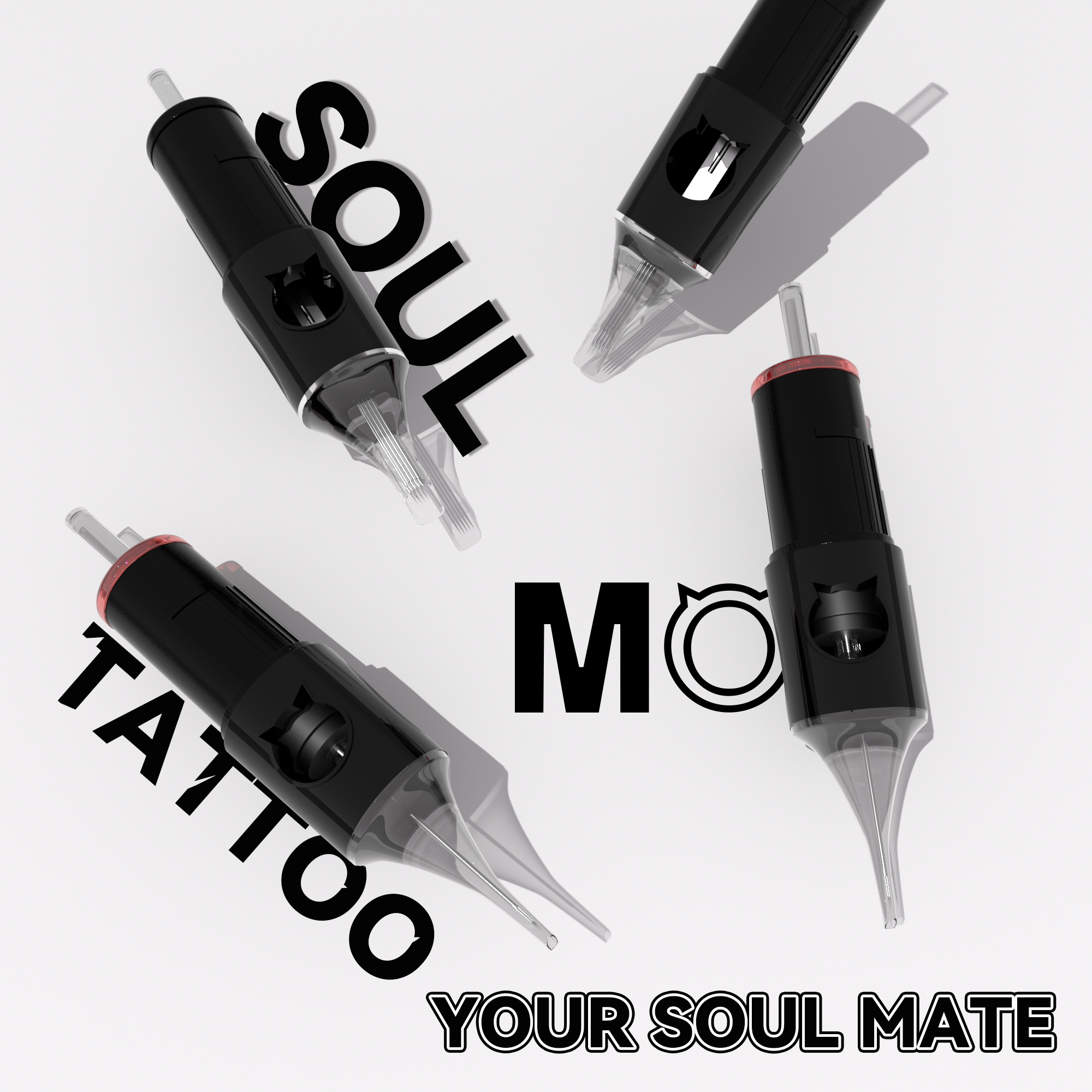 MO Soul Tattoo Cartridges 10Pcs Disposable Bugpin Needles 3RL Fine Line PMU Needles Tattoo Round Liner  RL