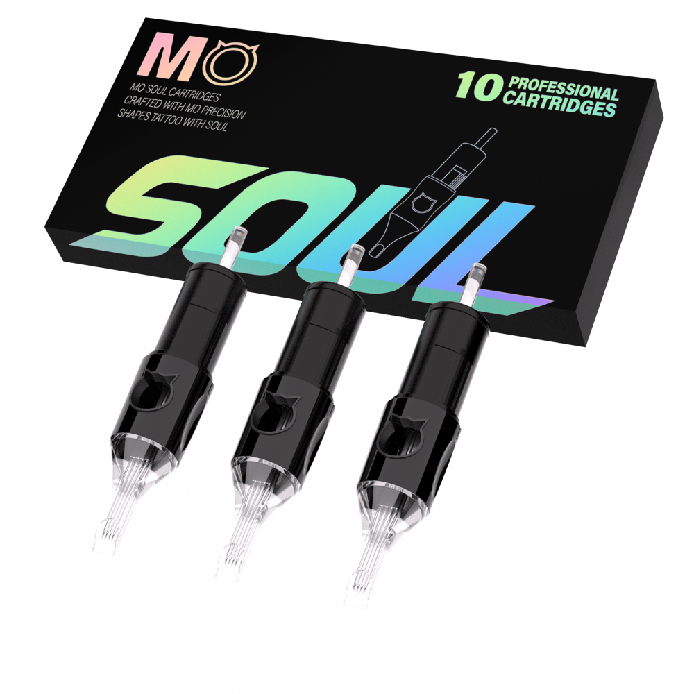 MO Soul Tattoo Cartridges 10Pcs Disposable PMU Needles Permannent Makeup Needles Magnum M1
