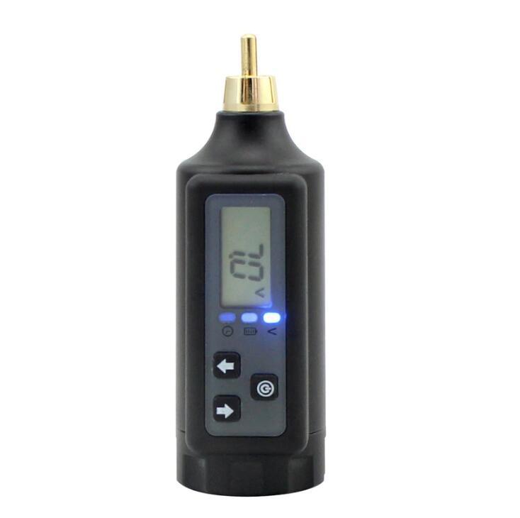 Wireless Tattoo Battery Power Supply 2000mAh Tattoo Pen Machine RCA DC Digital LCD Screen