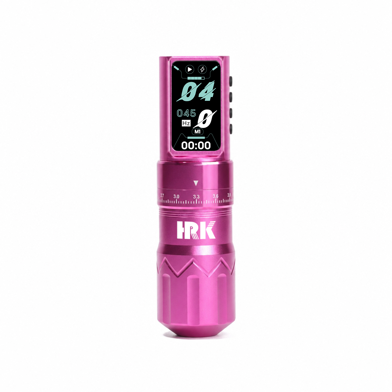 HRK H26 Smart Adjustable Stroke Wireless Tattoo Pen Machine 12V 8500RPM Dual Battery Rotary Tattoo Gun For Body Art