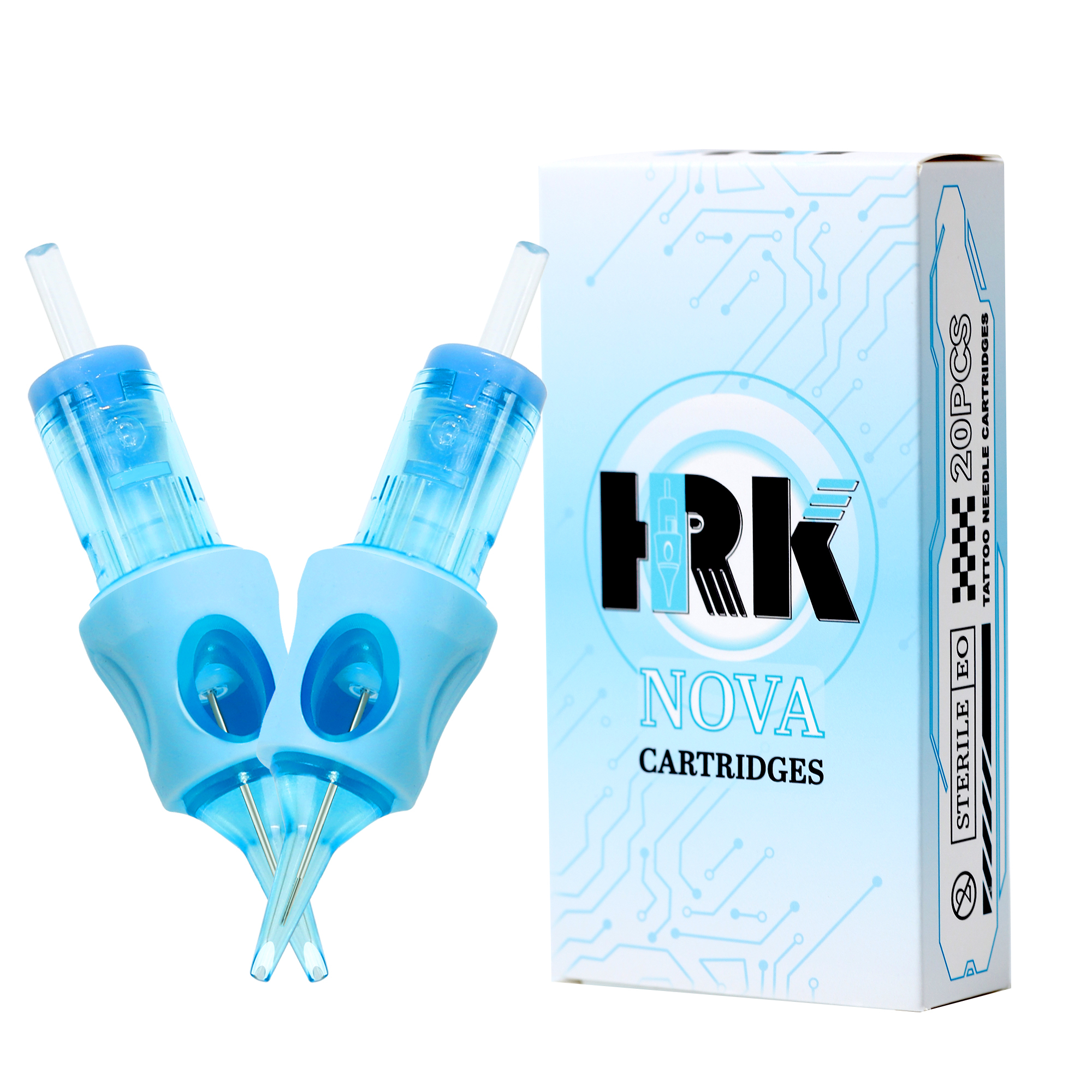 HRK NOVA Tattoo Cartridge Needles Factory Price for Tattoo Shop Supply Bugpin Membrane Tattoo Needle for Body Art RL