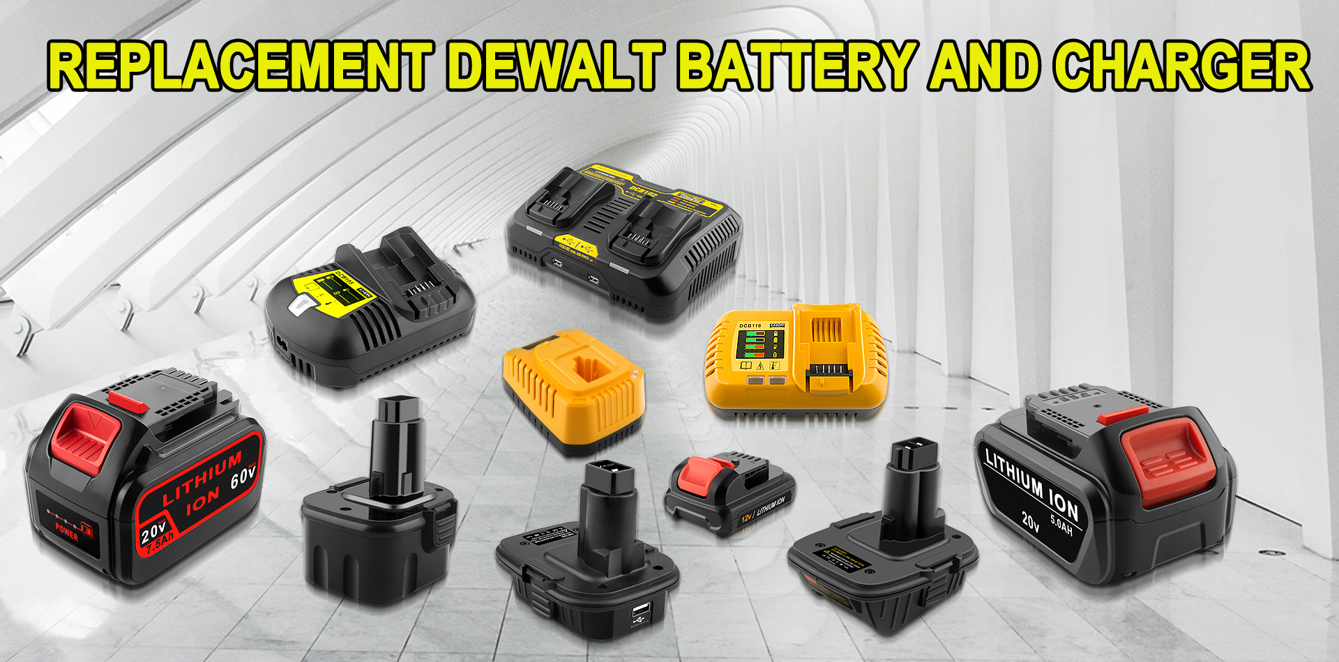 Replacement for Ryobi 18V Battery Compatible with Ryobi ONE Plus 18