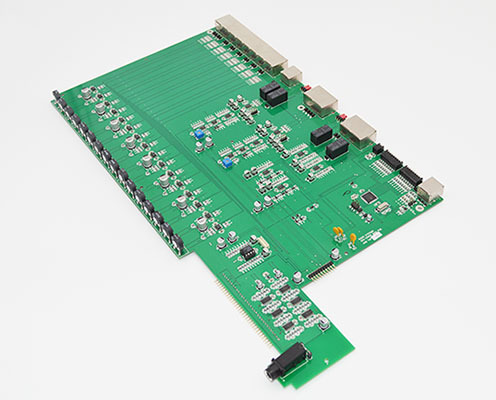Scheda madre del mixer audio