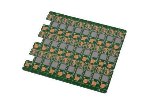 Double sides metal core PCB