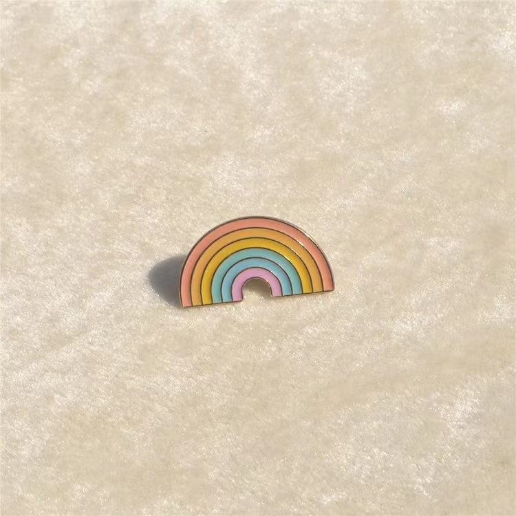 bespoke lapel pins colorful rainbow