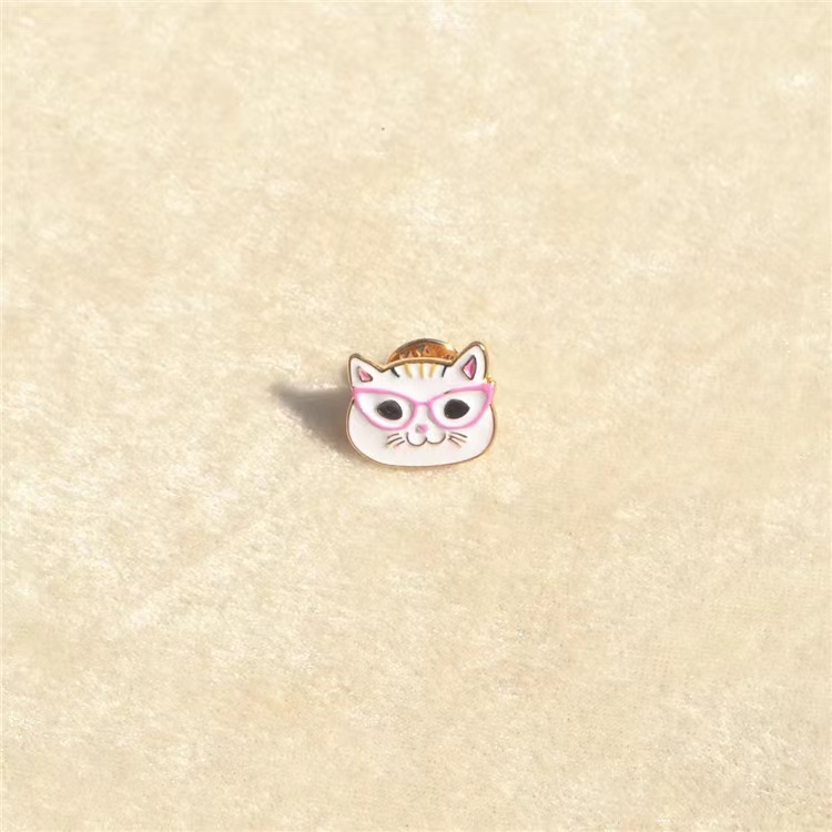 bespoke lapel pins cat